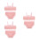 3Sets Rosa Puppenaccessoires Elastic Unterwäsche Set 6