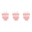 3Sets Rosa Puppenaccessoires Elastic Unterwäsche Set 8