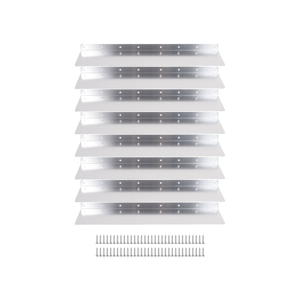 8Pcs Rain Gutter Gutter Guards For House Roof Corner Diverter Roof Rain Diverter Gutter Guards 6031417153014