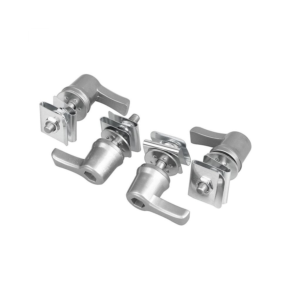 Saddlebag Lock Mounting Screw Kit For Touring Road King Electra Street Glide Silver 6032669480033