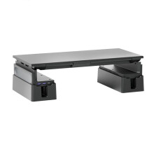 El Monitor Aumenta la ExpansióN USB Elevada y la Computadora Plegable Almacenamiento de Escritorio Aumento de Escritorio Organizador de Soporte de