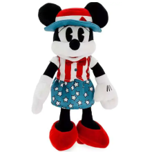 Disney Minnie Mouse Americana Plush 11"
