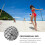1Pc Black Volleyball Net Durable Pe Outdoor Practice Competition Use 7