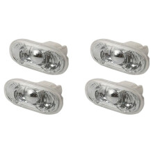 Lámpara Repetidora de Señal de Lateral de Luz de Guardabarros Delantero de 4 Piezas para FA1 FB2 2009-2014 Accord 2008-2013