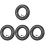 4Pcs Inflatable Scooter Tires Shock-Absorption Tubes for E-Scooters 4