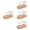 4Sets Natural Wood Flower Nail Holder Baking Tool Cake Display Base 8