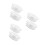 6Pièces Couvercles Étanches Verre Silicone Pour Usage Cuisine 4
