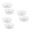 6Pièces Couvercles Étanches Verre Silicone Pour Usage Cuisine 5