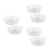 6Pièces Couvercles Étanches Verre Silicone Pour Usage Cuisine 7