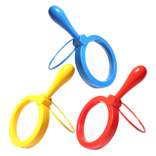 6Pcs Kids Reading Magnifiers Lightweight Handheld with Protective Case 1