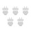 5Ensembles Lingerie Dentelle Accessoires Réalistes 5