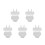5Ensembles Lingerie Dentelle Accessoires Réalistes 7
