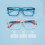 100Pcs Transparent Plastic Price Tags for Optical Store Glasses Frames 5
