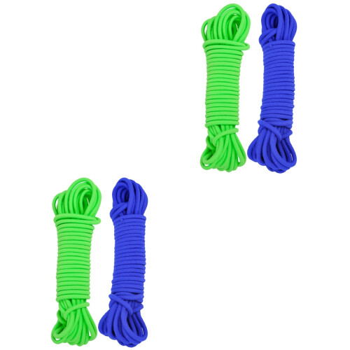 4Pcs Assorted Jump Rope Durable Elastic Toy for Active Play 2