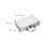 1Set Silver Cash Organizer Box Clear Display with Handle for Banknotes 2