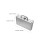 1Set Silver Cash Organizer Box Clear Display with Handle for Banknotes 3