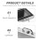 1Set Silver Cash Organizer Box Clear Display with Handle for Banknotes 9
