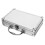 1Set Silver Cash Organizer Box Clear Display with Handle for Banknotes 11