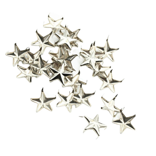 Rivets étoiles à cinq branches, pointes de maroquinerie,-15MM