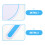 2Pcs Handheld Blue Foam Voting Paddles with Dry Erase Writable Surface 8
