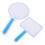 2Pcs Handheld Blue Foam Voting Paddles with Dry Erase Writable Surface 9
