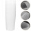 50Pcs Transparent Toothbrush Holders Plastic Cups for Bathroom Use 3