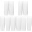 50Pcs Transparent Toothbrush Holders Plastic Cups for Bathroom Use 4