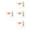 4Pcs Traditional Chinese Shadow Puppet Character Figure DIY Craft Kit 5