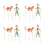 4Pcs Traditional Chinese Shadow Puppet Character Figure DIY Craft Kit 7