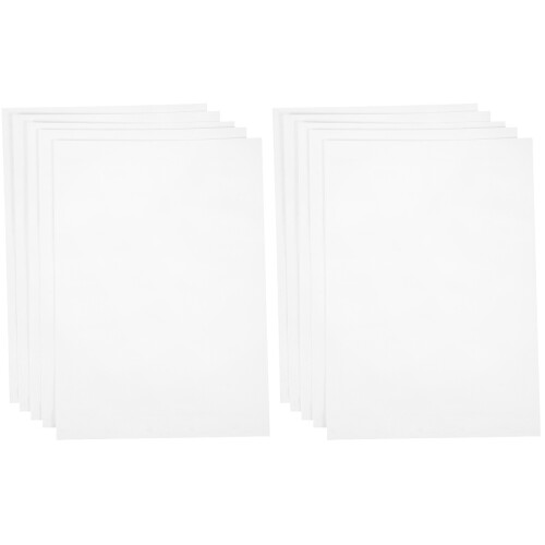10Pcs White Shredder Lubricant Sheets for Office & Commercial Use 1