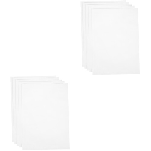 10Pcs White Shredder Lubricant Sheets for Office & Commercial Use 2