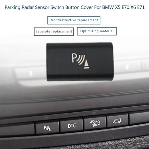 Parking  Sensor  Button Cover for  X5 E70 2006-13 X6 E71 2008-14 2