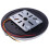 12V Car Round Ceiling Dome Roof Interior Light Boat Rv Surface Ceiling Light 10