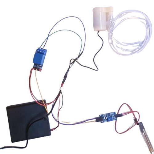 5X Automatic Irrigation Module DIY Kit Automatic Watering Module Soil Moisture Detection Automatic Water Pumping 2