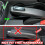 4X Handbrake Button  Replacement Fit for   Mokka 2012-2018 42576667 1