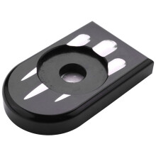 6X Motorrad Hintere Sitz Schraube Lasche Schrauben Montage Knob Abdeckung Kit Aluminium Cnc für 96-17 Sportster Cvo Touring Softail