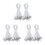 600Pièces Élastique Barbelé Métal Souple Pour Masques DIY 3