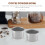 2st 51 mm 4 Koppar Filterbyte Filterkorg för Kaffe Bottenlöst Portafilter för  EC680/EC685 Espresso 6