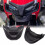 For  ADV 150 Adv150 2019-2021 Front Headlight Panel Front Beak Nose Fairing Extension Cowl Accessories Carbon 2Pcs 5