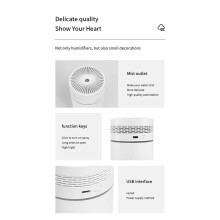 Humidificateur D'Air Portable 250Ml Aromatherapy Humidificador pour PulvéRisateur USB de Voiture à la Maison avec Purificateur de Lampe de Nuit
