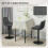 Homcom (Grey) HOMCOM Bar Stools Set of 2, Modern Armless Bar Chairs 4