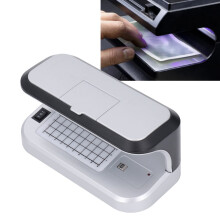 Détecteur Portable de Billets UV pour Billets, Pièces d'Identité et Factures, Matériau ABS