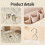Sturdy Polyester Travel Organizers For Long-Korean butterfly 6