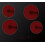 60cm 4 Zone Ceramic Hob - 6000W Built-In Electric Touch Control 1
