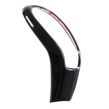 Glossy Black Gear Knob Shift Cover Trim Gear Shift Knob Shifter Lever Cover for XC60 V40 S60 S80 13-18