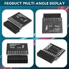 TPM2.0 Security Module for As.Rock LPC 18 Pin Motherboards TPM Module for ASRock Rack