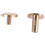 10x Arc Solid Brass Button Stud Screw Nail Screw back Leather Rivet Belt 8mm 5