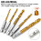 Screw Extractor Set, 11 Pieces Easy Out Bolt Extractor Set, Reverse Drill Bit Extractor Set for Removing Broken Screws 3