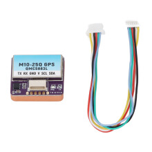 M10-25Q GPS 25x25x8mm, 5V, Antena cerámica, Negro
