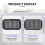 5X Cabin-Filter Air Conditioning-Filter for Great Wall  Hover H3 H5 Ft801C Engine Air-Filter 6